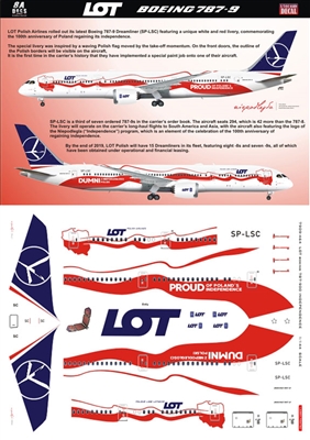 1:144 LOT Polish 'Independence' Boeing 787-9
