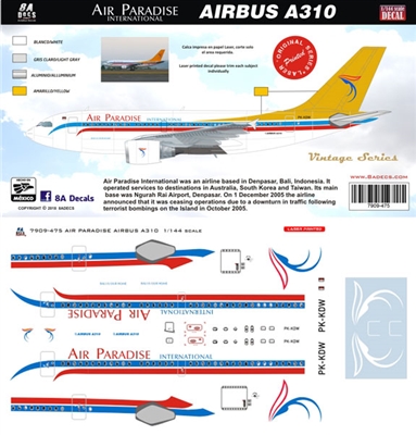 1:144 Air Paradise Airbus A.310-300