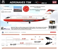 1:144 Aeronaves TSM Douglas DC-9-30