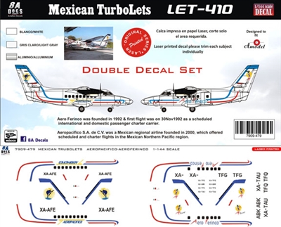 1:144 Aero Ferinco, AeroPacifico SA LET 410 Turbolets
