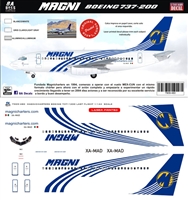 1:144 Magnicharters (2014 cs) Boeing 737-200