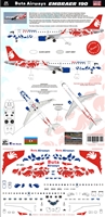 1:144 Buta Airways Embraer 190