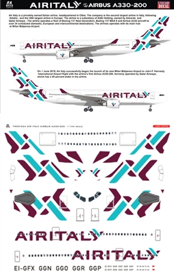 1:144 Air Italy Airbus A.330-200
