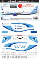 1:144 Interjet Airbus A.321NEO