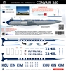 1:144 Aeronaves de Mexico Convair 340