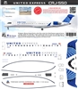 1:144 United Express Canadair CRJ-550