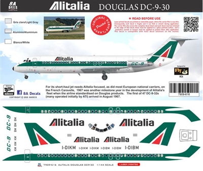 1:144 Alitalia Douglas DC-9-32
