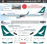 1:144 Cathay Pacific (2016 cs) Airbus A.321NEO