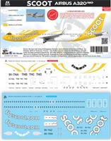 1:144 Scoot Airlines Airbus A.320NEO