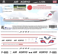 1:144 Air Koryo Ilyushin IL.62M