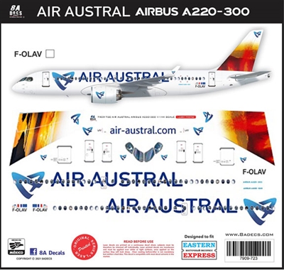 1:144 Air Austral A.220-300 (F-OLAV, Volcanos)