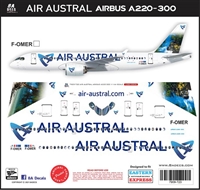 1:144 Air Austral A.220-300 (F-OMER, Coastline)