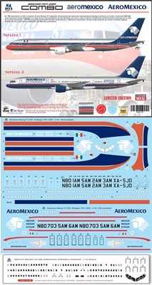 1:144 AeroMexico Boeing 757-200