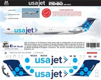 1:144 USA Jet Airlines McDD MD80F