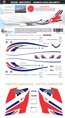 1:144 Royal Air Force 'Vespina' Airbus A.330MRTT 'United Kingdom'