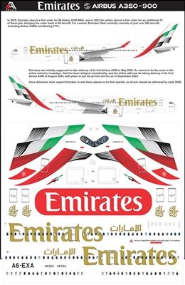 1:144 Emirates Airline Airbus A.350-900