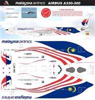 1:144 Malaysian Airlines ('Negaraku' cs) Airbus A.330-300 (Zvezda kit)