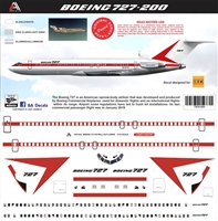1:144 Boeing 'Prototype' Boeing 727-200