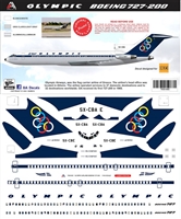 1:144 Olympic Airlines Boeing 727-200
