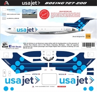 1:144 USAJet Boeing 727-200F