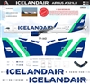 1:144 Icelandair (2022 cs) 'Green' Airbus A.321LR
