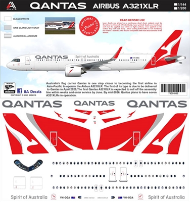 1:144 QANTAS Airbus A.321XLR