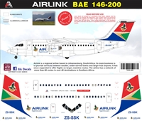1:144 Airlink Bae 146-200