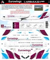 1:144 Eurowings Airbus A.321NEO