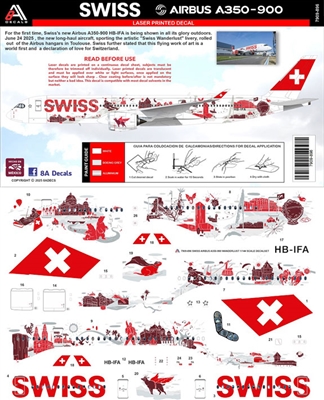 1:144 Swiss Airlines 'Wanderlust' Airbus A.350-900