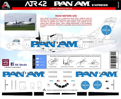 1:144 Pan Am Express ATR42