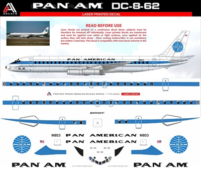 1:144 Pan American Douglas DC-8-62