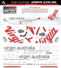 1:144 Virgin Australia Airbus A.330-200 (Revell kit)