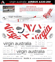 1:144 Virgin Australia Airbus A.330-200 (Revell kit)