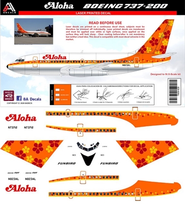 1:144 Aloha Boeing 737-200