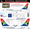 1:144 South African Airways Boeing 737-200