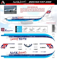 1:144 AirUK Leisure Boeing 737-200
