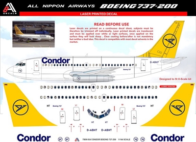 1:144 Condor Boeing 737-200