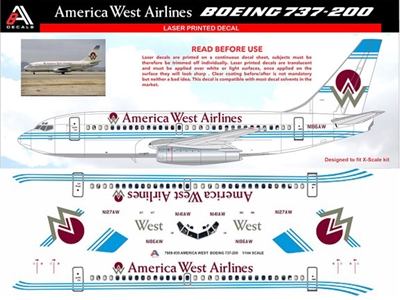 1:144 America West Airlines Boeing 737-200