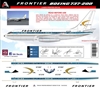 1:144 Frontier Airlines Boeing 737-200