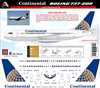 1:144 Continental Airlines Boeing 737-200