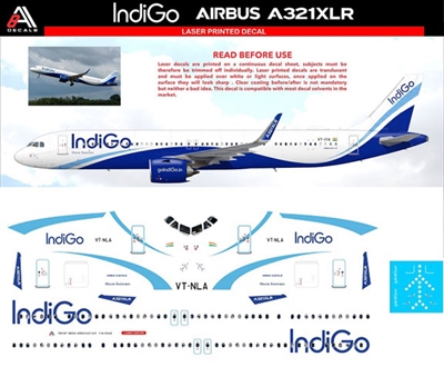 1:144 Indigo Airbus A.321 NEO XLR