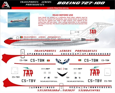 1:144 TAP Portugal Boeing 727-100