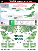 1:144 MAS Cargo Airbus A.330-200P2F (Zvezda)