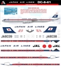 1:144 Japan Air Lines Douglas DC-8-61