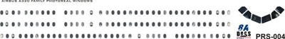 1:144 Airbus A.318 / A319 / A320 / A321 Photoreal Windows