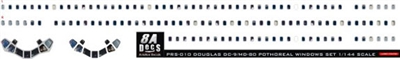 1:144 McDD DC9 / MD80 / / MD87 / MD90 Boeing 717-200 Photoreal Windows