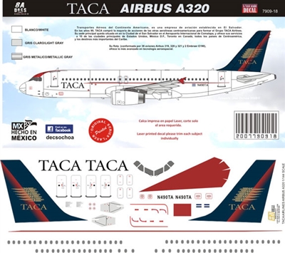 1:200 TACA Airbus A.320