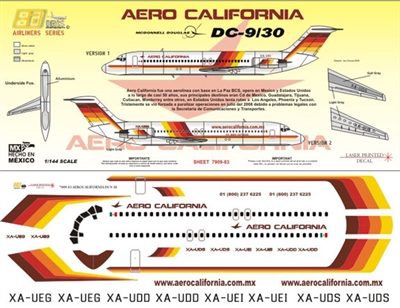 1:200 Aero California Douglas DC-9-30