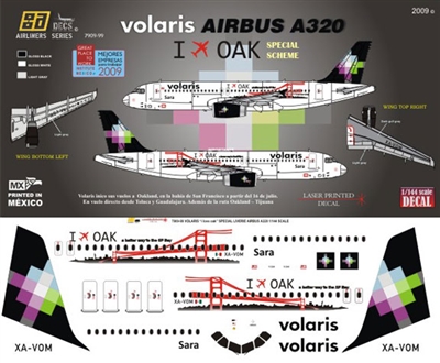 1:200 Volaris Airbus A.320 "Oakland"