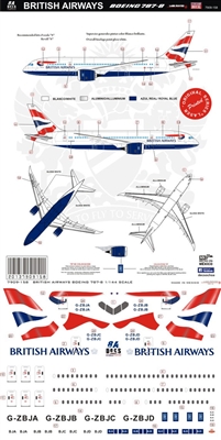 1:200 British Airways Boeing 787-8